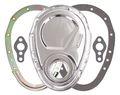 Performance 8909 2 Piece Timing Chain Cover Set Steel Construction Stock Size 
