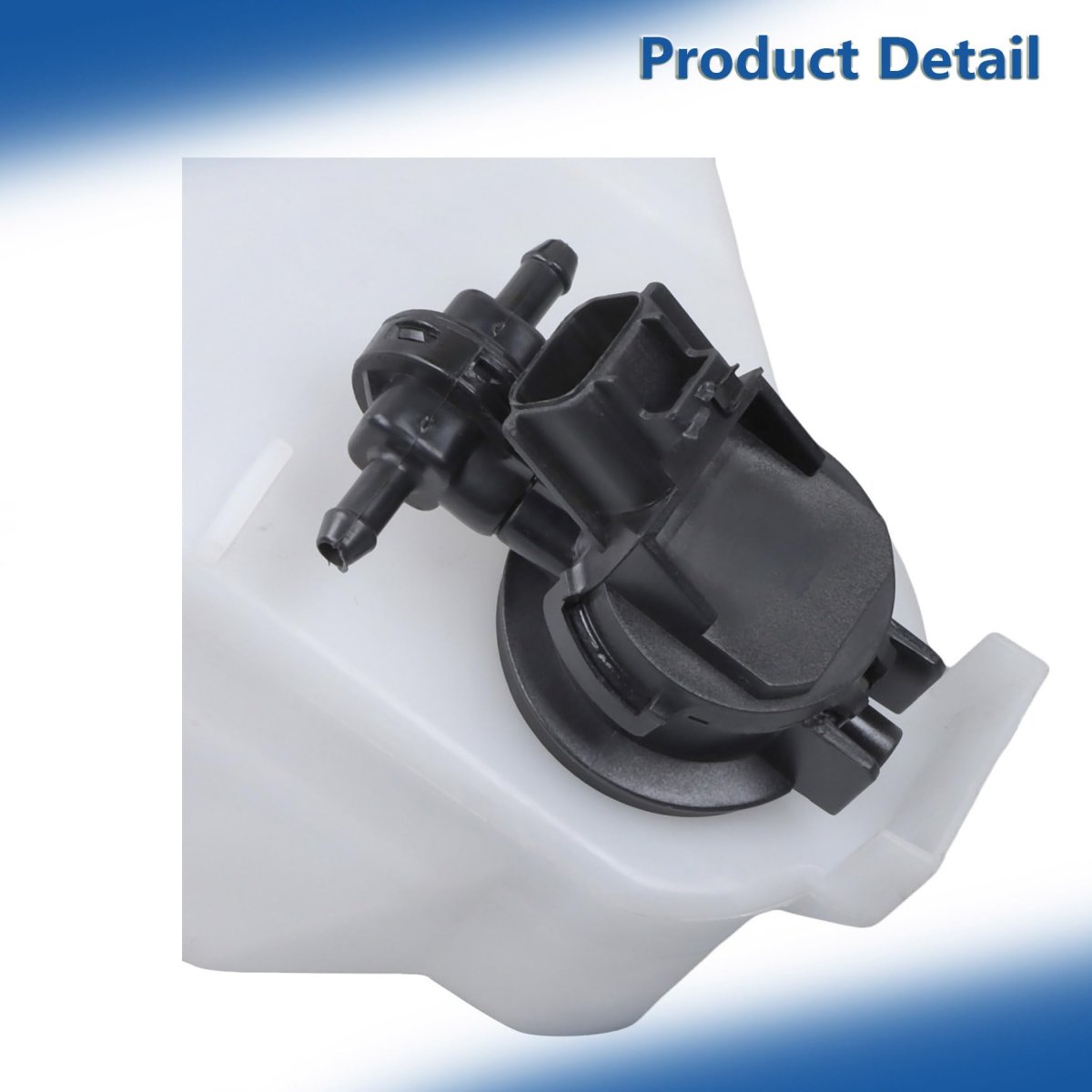 White Windshield Washer Fluid Reservoir Tank With Pump Replacement For Murano 2015-2018 28910-5aa0a