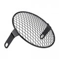 Suuonee Headlight Grill Guard 6 5 Motorcycle Side Mount Round Cover Mask Fits For Cruiser Chopper Cafe Racer Diagonals