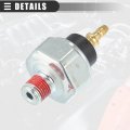 Motoforti Engine Oil Pressure Sensor For Honda Accord 1984-2007 Plastic Metal No 37240pt0014 Black Silver Tone