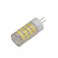 Hqrp 2-pack G4 Bi-pin 52 Leds Light Bulb Smd 2835 Cool White For Microwave Oven Puck Refrigerator Under-cabinets Reading