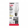 Satco S21337 8bt15 Wh Led 927 120v 6 Pack