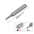 Uxcell Torx Bits 5 32 Inch Hex Shank T6 Screwdriver Bit Set 28mm Length S2 Screw Driver Kit Tools