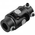 Single Universal Steering Black U-joint Shaft 3 4 Dd X 4-30 Spline 