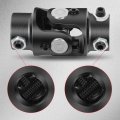 Single Universal Steering Black U-joint Shaft 3 4 Dd X 4-30 Spline