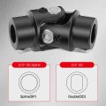 Single Universal Steering Black U-joint Shaft 3 4 Dd X 4-30 Spline