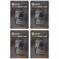 Niche Brake Pad Set For Kawasaki Ninja Zx12r Zx7r Zrx1200r Zrx1100 43082-1257 Rear Semi-metallic 4 Pack