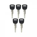Ignition Keys Replacement For Kubota B L And M Series Tractors T0270-81840 T0270-81820 81840 5 