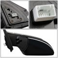 Auto Dynasty Hy1320256 Factory Style Driver Left Side Mirror Manual Folding Power Adjust Compatible With Kona 18-22 Paint To