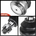 A-premium Set Of 4 Front Upper Lower Ball Joints Kit Compatible With Ford Ranger 1998-2011 Mazda B2300 2001-2010 B2500