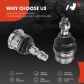 A-premium Set Of 4 Front Upper Lower Ball Joints Kit Compatible With Ford Ranger 1998-2011 Mazda B2300 2001-2010 B2500