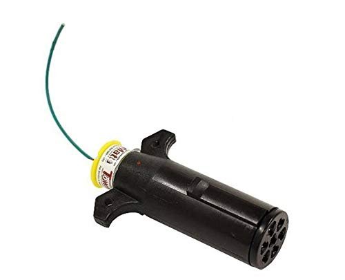 Towmate Tm5007 7 Pin Round Big Truck Transmitter With Green Antenna Wire For Wireless Lights