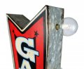 Game Room Double-sided Marquee Sign With Vintage Print And Led Bulbs Retro Inspired Decor For The Home 25a X 3a 8a 