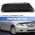 Uxcell 1 Pcs Fog Light Grille Cover Trim Lamp No 5212706050 52127-33050 For Toyota Camry 2007-2009