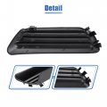 Uxcell 1 Pcs Fog Light Grille Cover Trim Lamp No 5212706050 52127-33050 For Toyota Camry 2007-2009