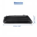 Uxcell 1 Pcs Fog Light Grille Cover Trim Lamp No 5212706050 52127-33050 For Toyota Camry 2007-2009