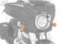 2019-2021 Genuine Indian Chieftain Limited Dark Horse Headlight Bezel Chrome 2884000-156