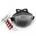 Httmt Mt036- Tail Brake Light Compatible With 2006 2007 2008 Kawasak Ninja 650r Ex650 Er-6f Clear