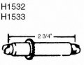 Carlson Quality Brake Parts H1533 Adjusting Screw Assembly