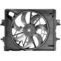 Engine Radiator Cooling Fan Assembly For 2020 2021 Nissan Sentra Condenser Silver Fits S Sr Sv Sedan 4 Door 2 0l Oe 624750 