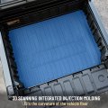 Sautvs Tpe Cargo Bed Mat Liner For Kawasaki Mule Pro Rubber Rear All Weather Protector Slush Pro-mx Eps 2019-2024 Accessories