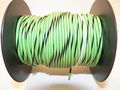 Light Green Black Striped 18 Ga Gauge Awg Gxl Wire 100 Spool For Automotive Truck Motorcycle Rv General Purpose Copper 94 O D 
