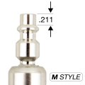 Industrial Swivel 1 4 Npt Male Quick Connect Air Tool Fittings 6 Pack A Industrial Milton M Style