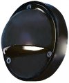 Corona Cl-353-bk -low Voltage 12v Step Light Aluminum Eyelid Black 