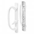 Prime-line C 1280 Mortise Style Sliding Patio Door Handle Set Replace Old Or Damaged Handles Quickly And Easily A White Diecast 