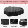 Motorcycle Side Stand Enlarger Fit For 2023 2022 2021 Cbr600rr 2007 2008 2009 2010 2011-2020 Kickstand Shoes Extension Pate Pad