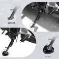 Motorcycle Side Stand Enlarger Fit For 2023 2022 2021 Cbr600rr 2007 2008 2009 2010 2011-2020 Kickstand Shoes Extension Pate Pad