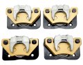 M Mati Front Rear Brake Calipers W Pads For Arctic Cat Side By Wildcat Trail 700 1000 X 1436-423 1436-422