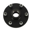 6 On 5 In Trailer Hub Kit Replacement For 3500 Lbs 84 Spindle L68149 Inner And L44649 Outer Bearing 1 2 20 Studs Cast Iron