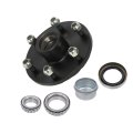 6 On 5 Trailer Hub Kit Replacement For 3500 Lbs 84 Spindle With Bearing 4 Pieces Set L68149 Inner L44649 Outer 