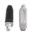 Mallofusa Aluminum Motorcycle Rear Foot Pegs Footrests Compatible For Suzuki Gsx650 Gsx1400 V-strom 650 1000 Dl650 Dl1000