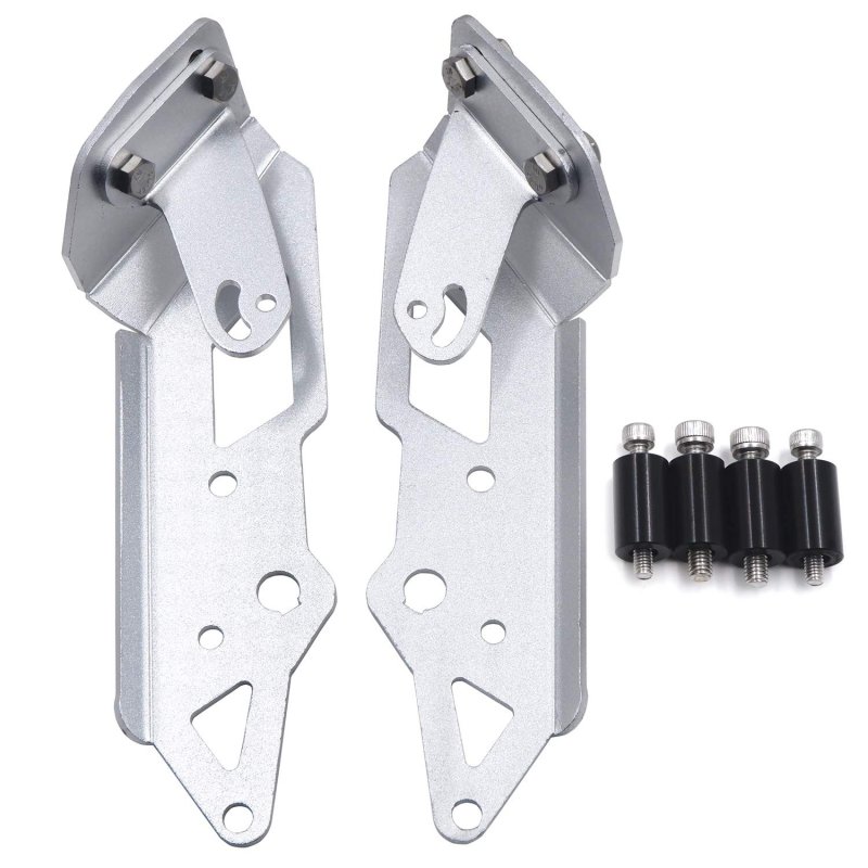 Motorcycle Left And Right Spot Light Bracket For R1200gs Lc 2013 2018 Adv 2014 Silver Aluminum Gzsp Gs1 004