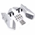 Motorcycle Left And Right Spot Light Bracket For R1200gs Lc 2013 2018 Adv 2014 Silver Aluminum Gzsp Gs1 004