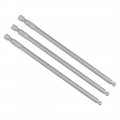 Uxcell 3 Pcs H5 5mm Ball End Screwdriver Bits S2 Steel Magnetic 5 1 Inch Long Drill Bit With 4 Hex Shank