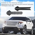 A-pillar Molding Trim Kit Outer And Inner Set Replacement For 2011-2019 Ford Explorer 4 Door Utility Left Right Replaces