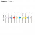 Uxcell 36pcs Pin Vise Hand Drill Bit Set 0 3mm-1 2mm Pcb Bits Pcs 0 5mm-3 0mm Micro Twist 25pcs Precision Rotary Tools For