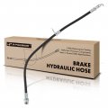 A-premium Rear Passenger Brake Hydraulic Hose Compatible With Lexus Models Rx350 2007-2009 5l Rx400h 2008 3 3l Fwd Replace