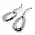 Hongk- Oem Motorcycle Racing Mirrors Compatible With V Star 1100 Xvs1100 Custom 2000 Chrome B01c0sv9tk