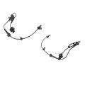 Abs Speed Sensors For Honda Fit 2009 2010 2011 2012 2013 Front Driver And Passenger Side Pair Blade Type Female Connector 