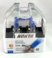 Nokya H3 Arctic White Stage 2 7000k Halogen Headlight Fog Light Car Bulb Replacement Free Alcohol Swabs 
