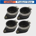 Motorcycle Left Right Carburetor Intake Boot 4g0-13596-02-00 Replacement For Suzuki Gs850g Gs850gl 1980-1983