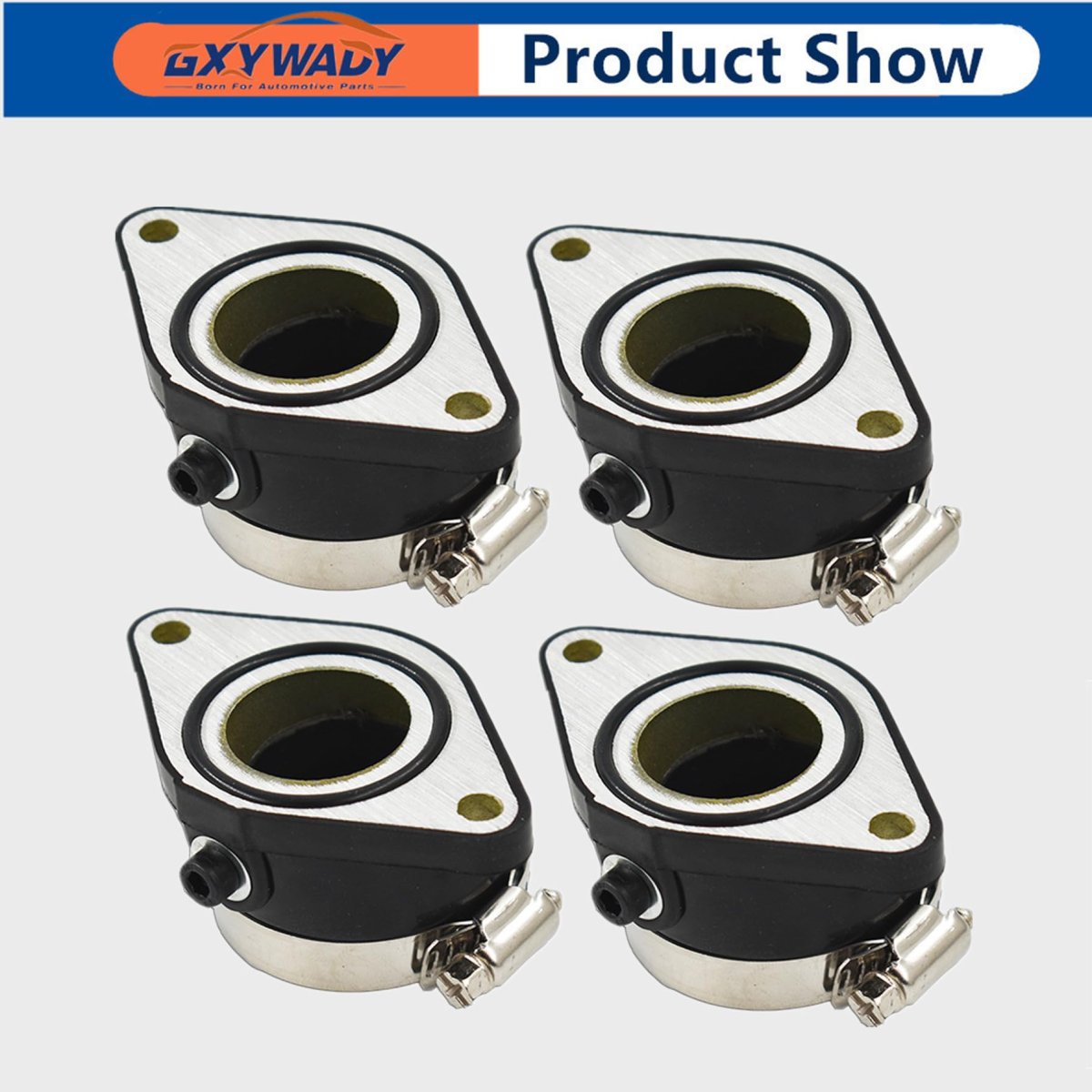 Motorcycle Left Right Carburetor Intake Boot 4g0-13596-02-00 Replacement For Suzuki Gs850g Gs850gl 1980-1983