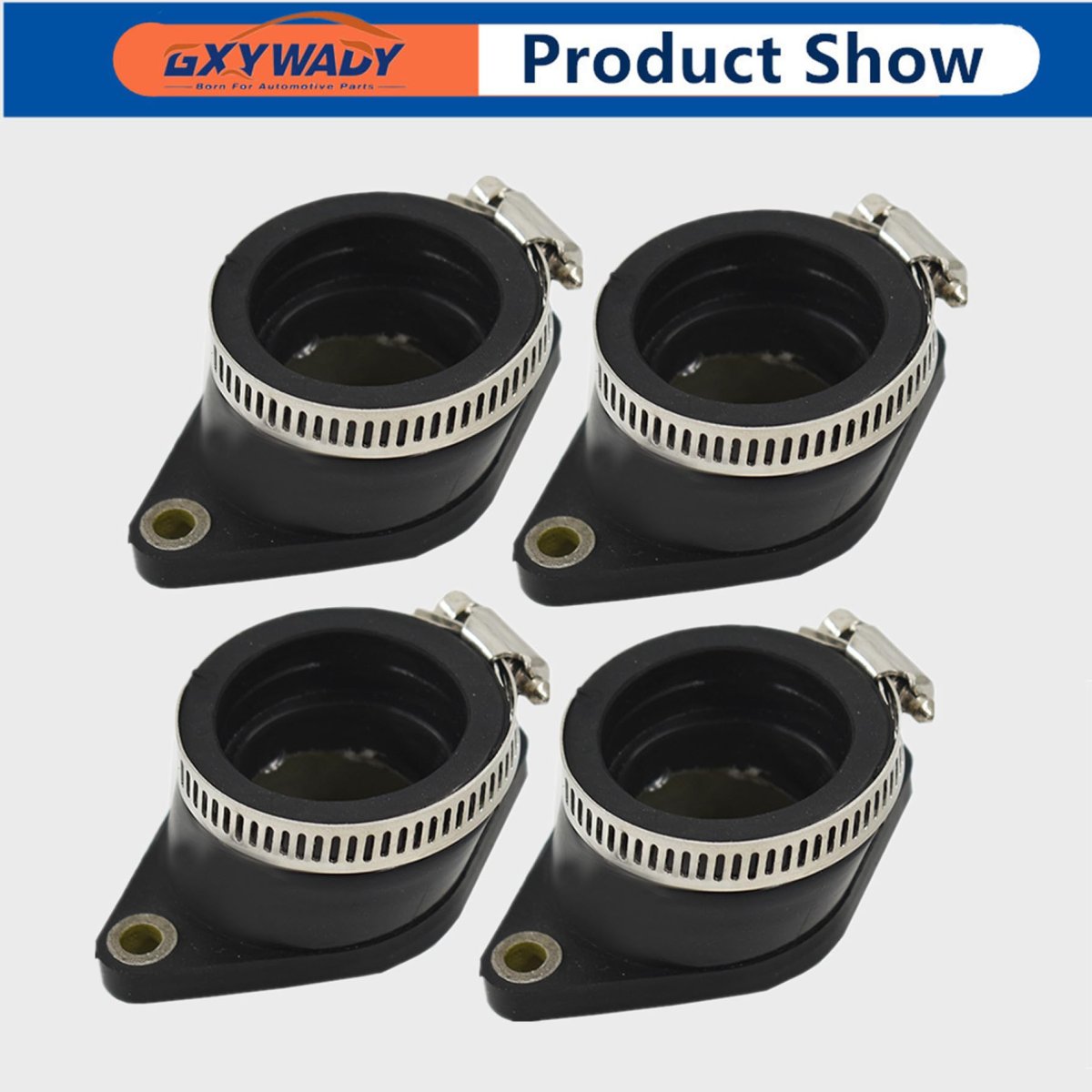Motorcycle Left Right Carburetor Intake Boot 4g0-13596-02-00 Replacement For Suzuki Gs850g Gs850gl 1980-1983