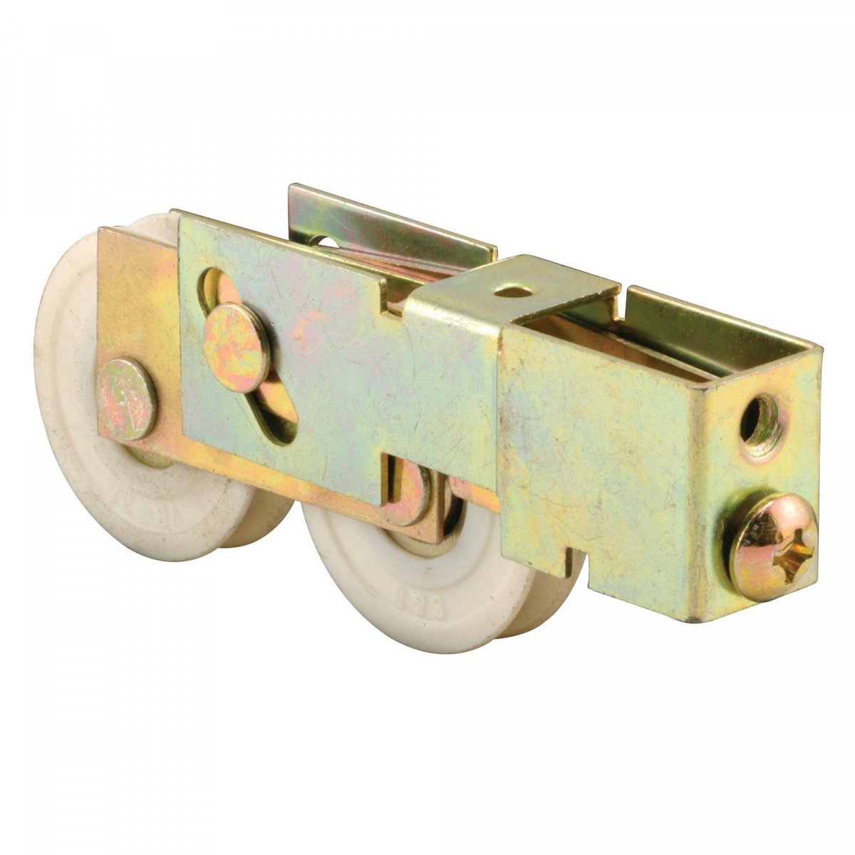 Prime-line D 1940 Steel Slidingoor Roller Tandem Assembly 1-1 2a D X 5 16a W Golden Single Pack