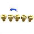 Tc-motor M5x0 75mm Large Round Carb Main Jets For Mikuni Carburetor 185 190 195 200 205 Replaces N100 604