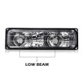 Headlights Assembly Fit Chevy C10 C K 1500 2500 3500 1994-1998